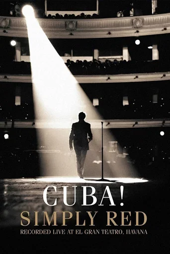 Movie poster for Simply Red: Cuba! (Recorded Live At El Gran Teatro, Havana) (2006)
