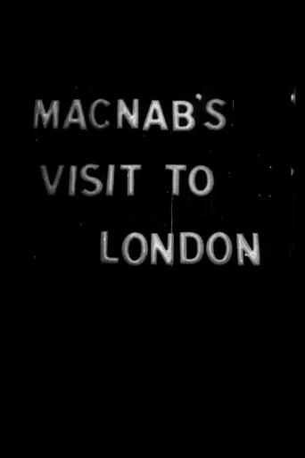 Movie poster for McNab's Visit to London (1905)