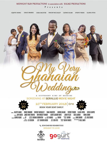 Movie poster for My Very Ghanaian Wedding (2017)