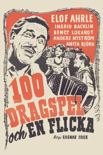 Movie poster for 100 dragspel och en flicka (1946)