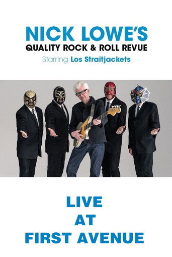 Movie poster for Nick Lowe with Los Straitjackets: Live from First Avenue (2019)