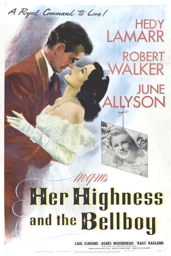 Her Highness and the Bellboy poster