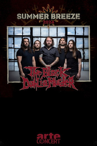 Movie poster for The Black Dahlia Murder - Summer Breeze 2024 (2024)