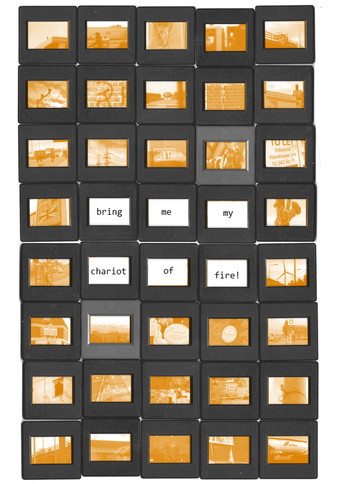 bring me my chariot of fire! poster