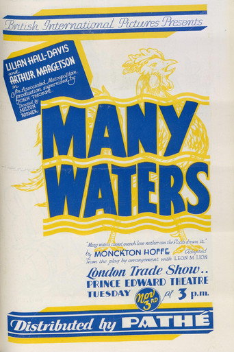 Movie poster for Many Waters (1931)