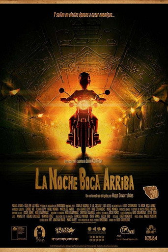 Movie poster for La Noche Boca Arriba (2012)