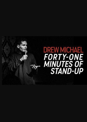 Movie poster for Drew Michael: 41 Minutes of Stand-Up