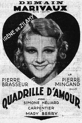 Movie poster for Quadrille d'amour (1935)