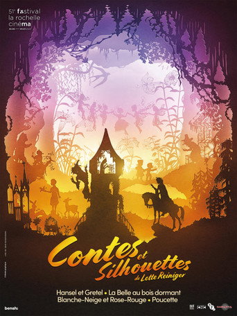Contes et silhouettes poster