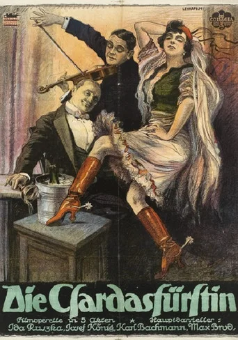 Movie poster for Die Czardasfürstin (1919)