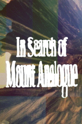 Movie poster for In Search of Mount Analogue (2021)