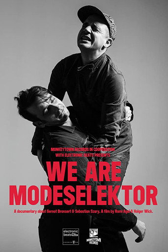 Movie poster for We Are Modeselektor (2013)
