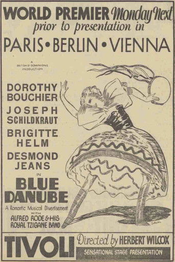 The Blue Danube poster
