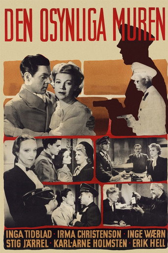 Movie poster for The Invisible Wall (1944)