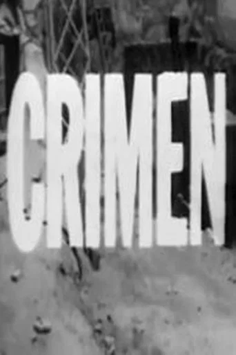 Movie poster for Crimen (1962)
