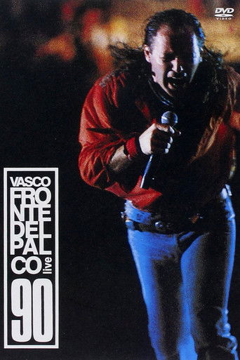 Vasco Rossi - Fronte  del palco Live 90 poster