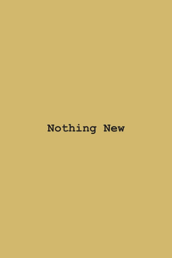 Movie poster for Nothing New (2020)