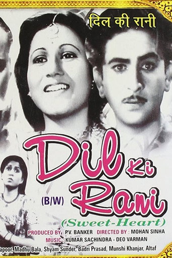 Movie poster for Dil Ki Rani (1947)