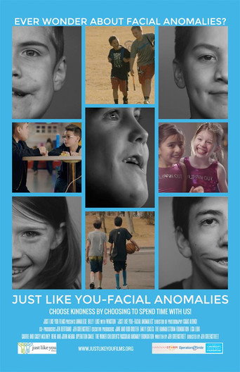 Movie poster for Just Like You: Facial Anomalies (2017)