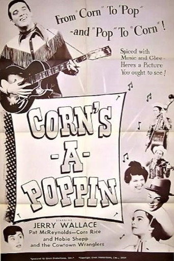 Movie poster for Corn's-a-Poppin' (1956)