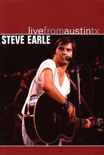 Movie poster for Steve Earle: Live from Austin, Texas (2004)