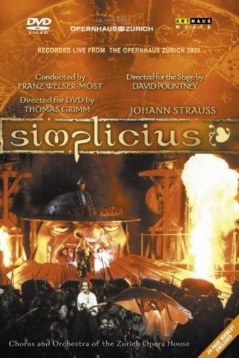 Movie poster for Johann Strauss: Simplicius (2003)