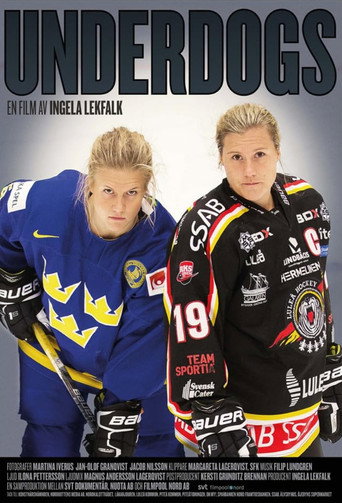 Movie poster for Underdogs, damkronorna, brevet och Boork (2018)