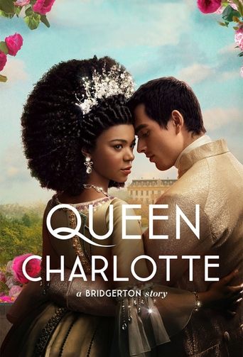 Series poster for Queen Charlotte: A Bridgerton Story (2023)