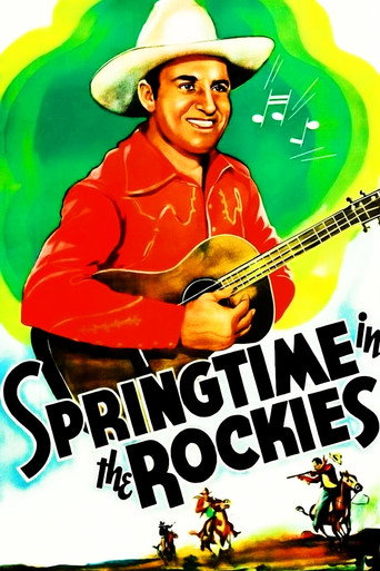 Movie poster for Springtime in the Rockies (1937)