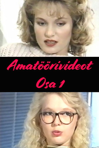 Movie poster for Amatöörivideot Osa 1 (1996)