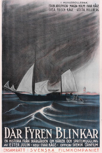 Movie poster for Where the Lighthouse Flashes (1924)