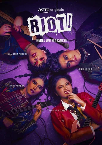 Series poster for Riot!: Rebel With a Cause (2023)