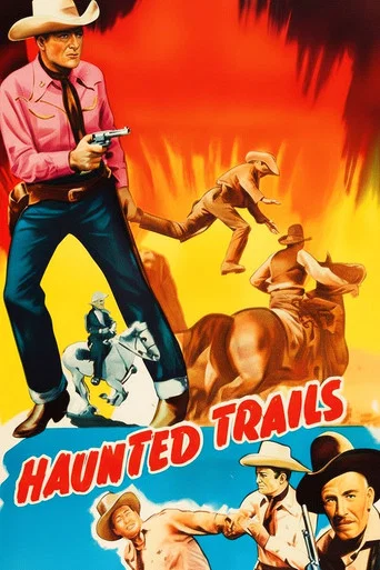 Movie poster for Haunted Trails (1949)