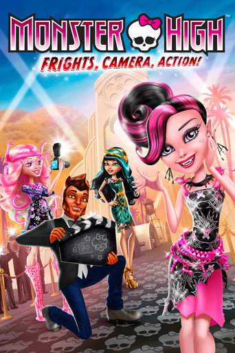 Movie poster for Monster High: Frights, Camera, Action! (2014)