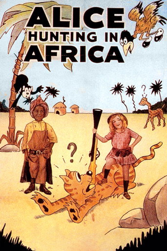 Movie poster for Alice Hunting in Africa (1924)