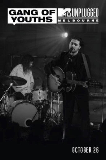 Movie poster for MTV Unplugged Melbourne: Gang of Youths (2018)