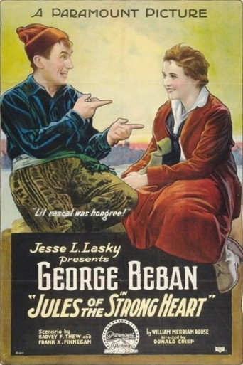 Movie poster for Jules of the Strong Heart (1918)