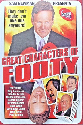 Movie poster for Great Characters of Footy (2009)