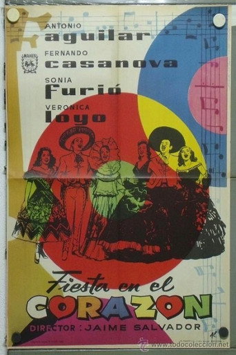 Movie poster for Fiesta en el corazón (1958)
