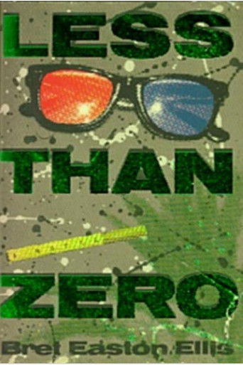 Less than Zero poster