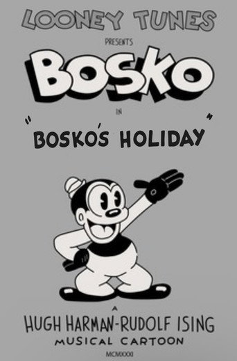 Movie poster for Bosko's Holiday (1931)