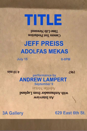 Movie poster for An Interview with the Ambassador from Lapland (1967)