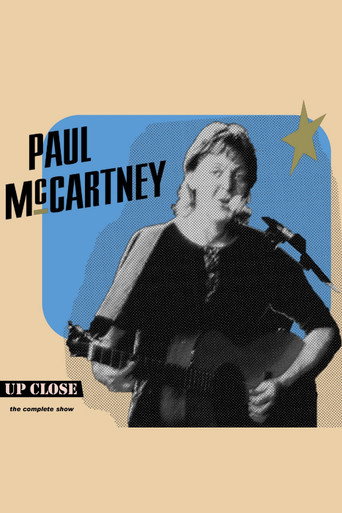 Movie poster for Paul McCartney: The Complete Up Close Rehearsal (1992)