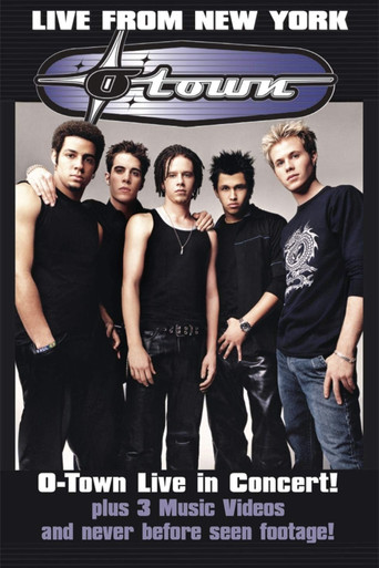 Movie poster for O-Town: Live from New York (2001)