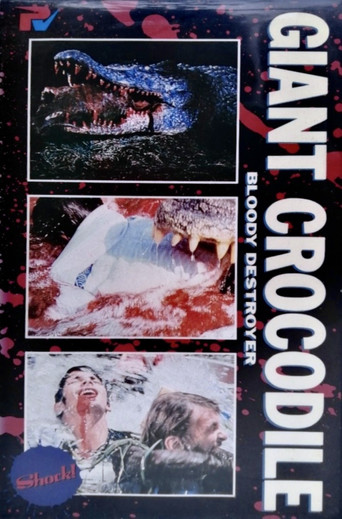 Movie poster for Giant Crocodile (1980)