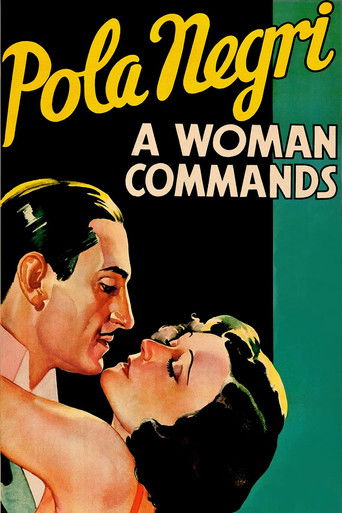 A Woman Commands poster
