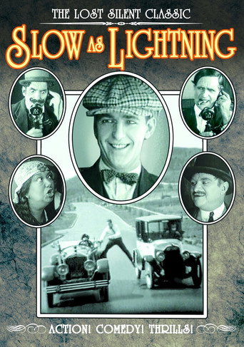 Movie poster for Slow as Lightning (1923)