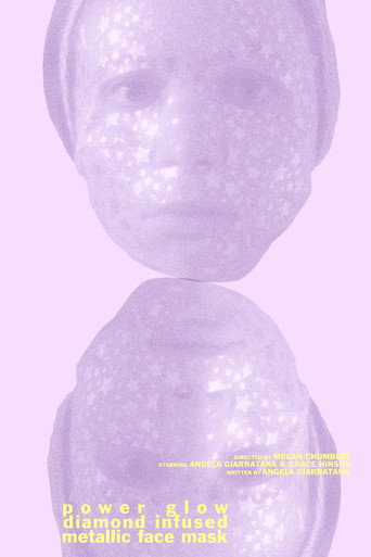 Movie poster for power glow diamond infused metallic face mask (2022)