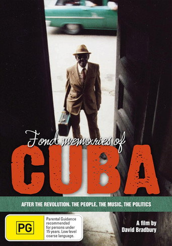 Movie poster for Fond Memories of Cuba (2002)