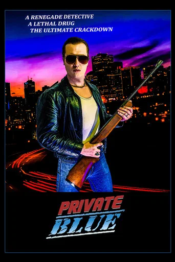 Movie poster for Private Blue (2021)